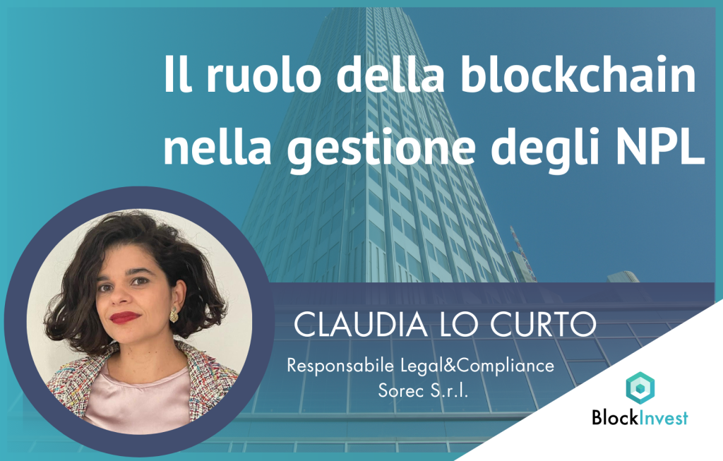 Blockhain NPL gestione