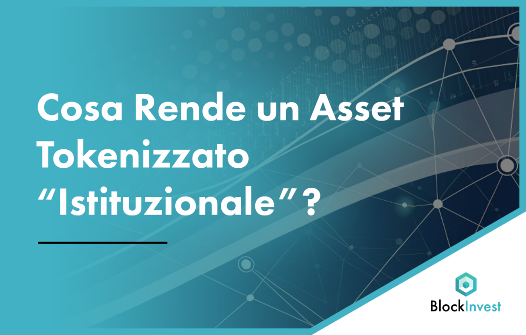 Visuale di asset tokenizzati istituzionali e infrastruttura digitale conforme