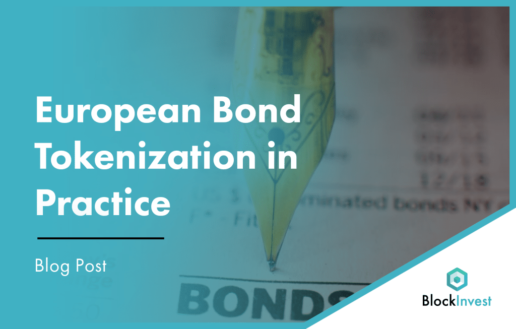 European bond tokenization